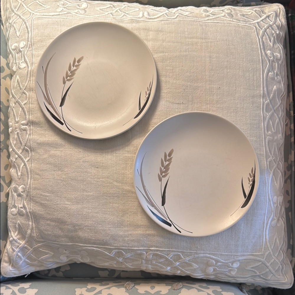 Discontinued Gibson Everyday Dinnerware, 2- 9”Plates, Pattern GID384